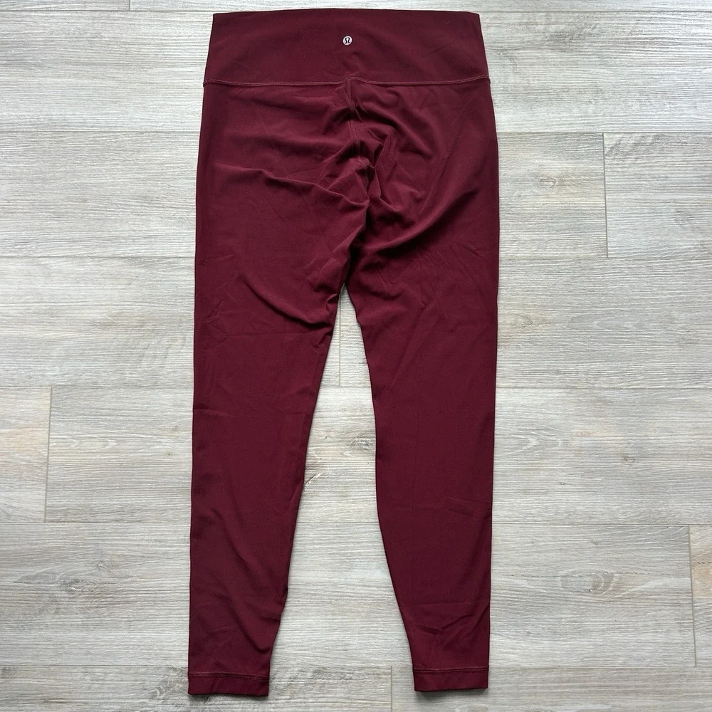 Lululemon Size 12 Garnet Wunder Train Women's High-Rise Tight 28